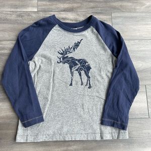 Hanna Andersson Sz 5 Super Soft Moose Shirt